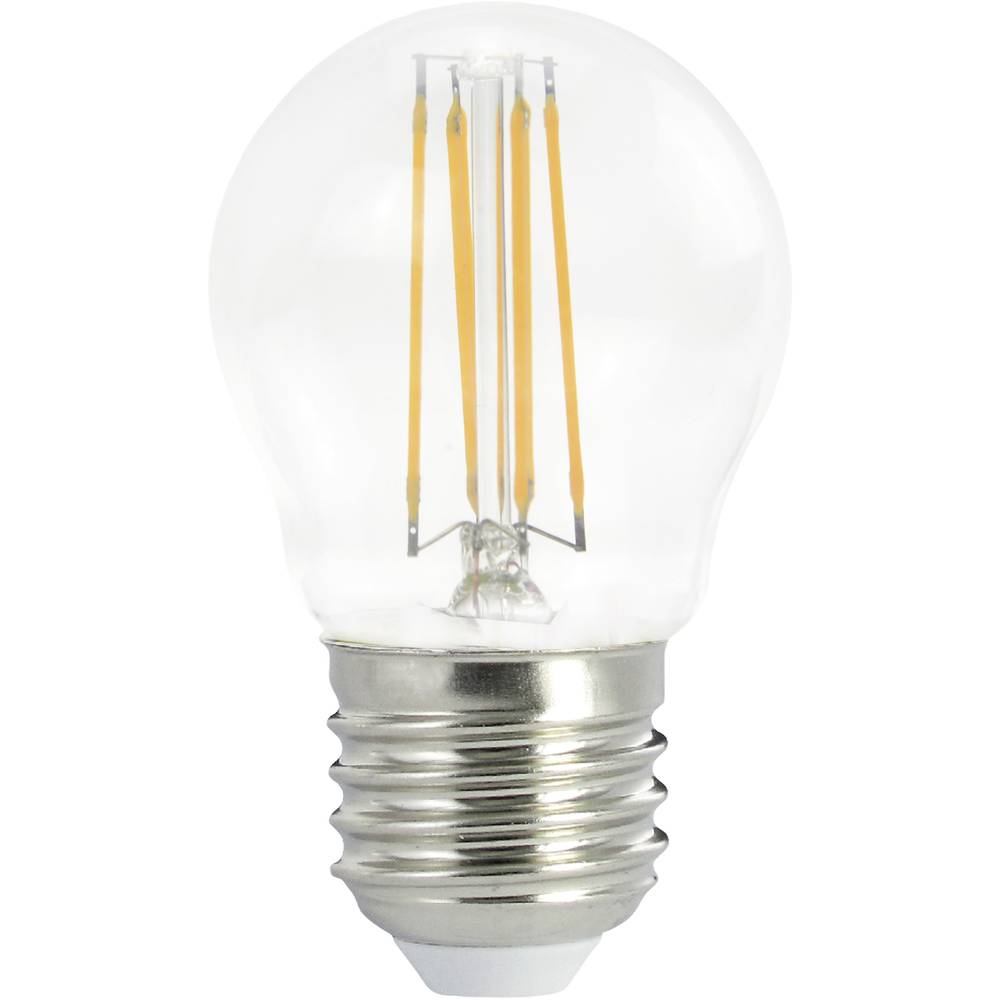LightMe LM85342 LED-lamp Energielabel F (A - G) E27 Peer 4.5 W = 42 W Neutraalwit (Ø x l) 45 mm x 80 mm Niet dimbaar, Filament / Retro-LED 1 stuk(s)