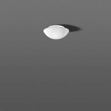 RZB 211005.002 Flat Basic A60/60W,E27 D2 Plafondlamp Gloeilamp E27  60 W Wit