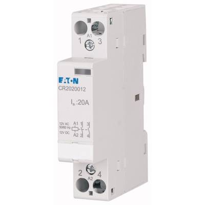 Eaton CR2011012 Installatiezekeringautomaat Nominale spanning: 12 V DC/AC Schakelstroom (max.): 20 A 1x NO, 1x NC  1 stu
