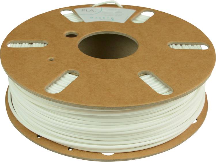 Maertz PMMA-1000-003 Filament PLA kunststof 1.75 mm 750 g Wit