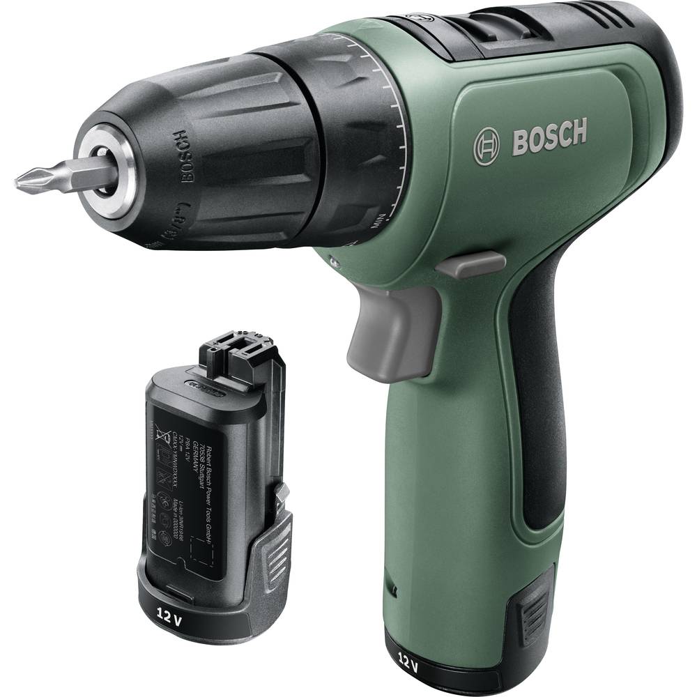 Bosch Home and Garden EasyDrill 1200 06039D3002 Accu-schroefboormachine 12 V 1.5 Ah Li-ion Incl. 2 accus, Incl. koffer