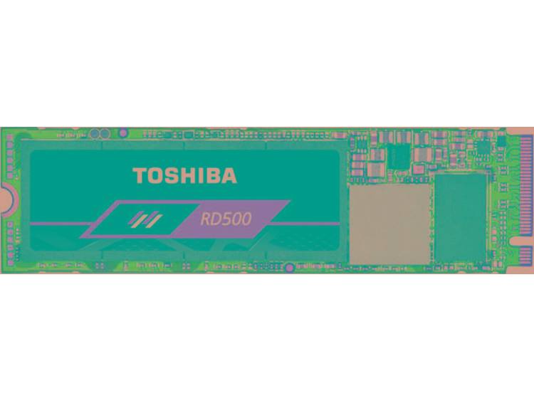 Toshiba RD500-M22280-500G NVMe-PCIe M.2 SSD harde schijf 500 GB Retail PCIe 3.0 x4