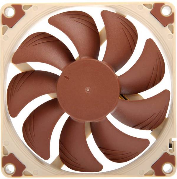 Noctua NF-A9x14 PWM PC-ventilator Bruin (b x h x d) 92 x 92 x 14 mm