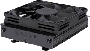 Conrad Noctua NH-L9a-AM4 chromax.black Low Profile CPU-koellichaam met ventilator AMD AM4 aanbieding