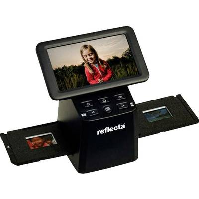 Reflecta x33-Scan Diascanner, Negatiefscanner 4608 x 3072   Geïntegreerd display, Geheugenkaartlezer