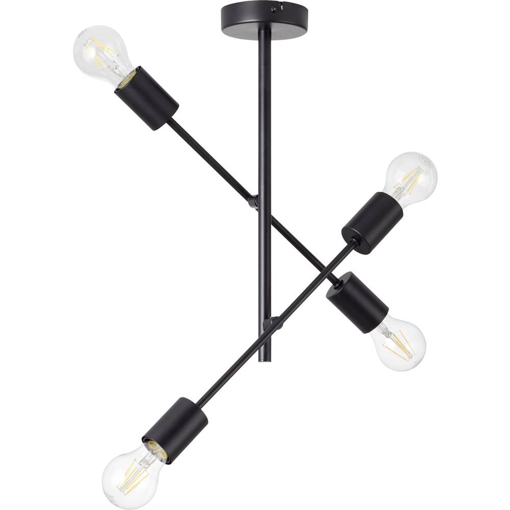 Brilliant ELVERA - Plafondlamp - Zwart