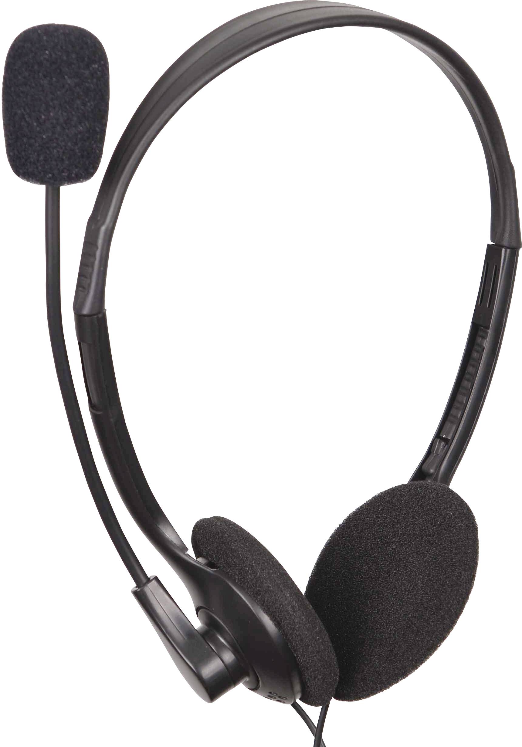 GEMBIRD MHS-123 Hoofdtelefoon met microfoon; zwart; Jack 3,5mm x2; 1,8m; 32Ω - 1 stuk-0