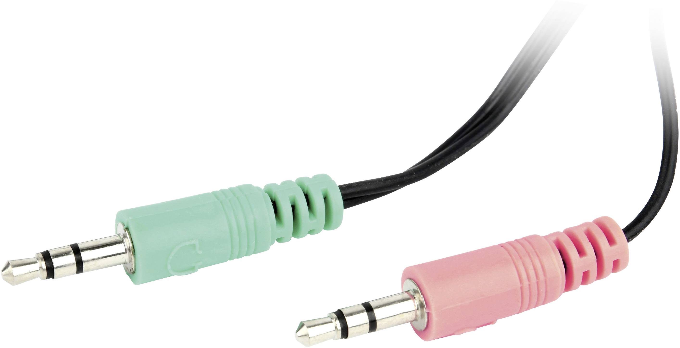GEMBIRD MHS-123 Hoofdtelefoon met microfoon; zwart; Jack 3,5mm x2; 1,8m; 32Ω - 1 stuk-3