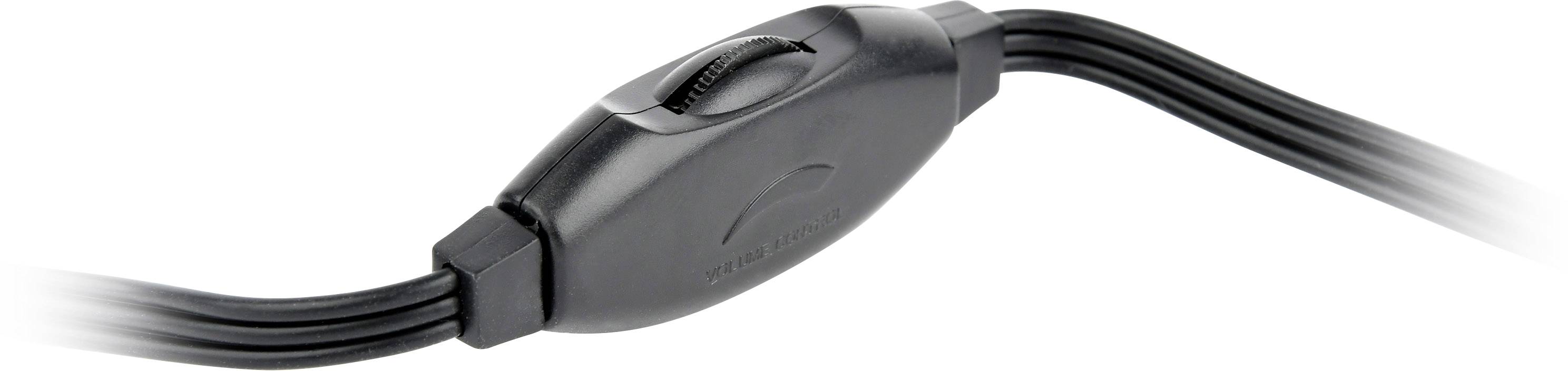 GEMBIRD MHS-123 Hoofdtelefoon met microfoon; zwart; Jack 3,5mm x2; 1,8m; 32Ω - 1 stuk-4