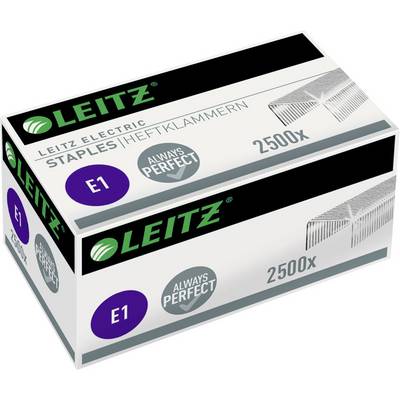 Verpakking van Leitz-nietjes, model E1, voor elektrische hechttoestellen, 2500 stuks.