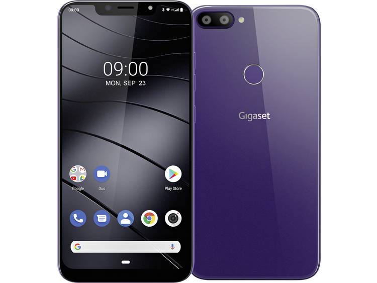 Gigaset GS195 Smartphone 32 GB 6.18 inch (15.7 cm) Dual-SIM Android 9.0 13 Mpix, 5 Mpix Dark Purple