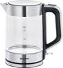 Severin WK 3420 Waterkoker Kabelgebonden Glas, RVS (geborsteld), Zwart
