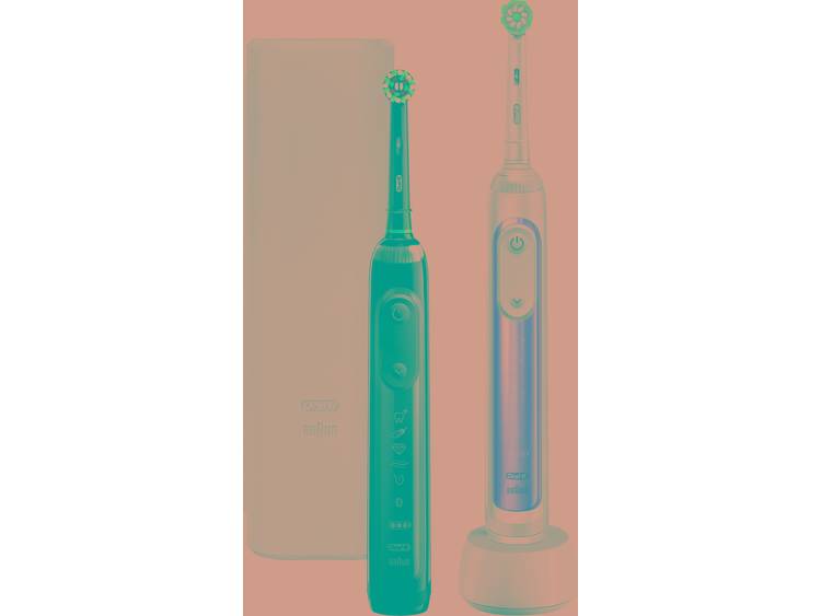 Oral-B Genius X 20900 Duo black-rosegold Elektrische tandenborstel Roterend-oscillerend-pulserend Ro