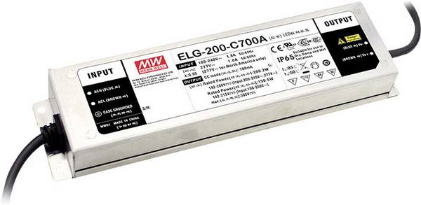 MEAN WELL ELG-200-48-3Y LED-driver Constante spanning, Constante stroomsterkte 199.68 W 4.16 A 48 V/DC Montage op ontvlambare oppervlakken, Geschikt voor meubels, Outdoor, PFC-schakeling, Niet dimbaar, Overbelastingsbescherming, Overspanning 1 stuk(s)