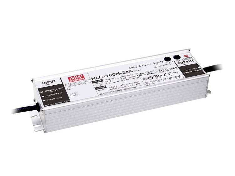 LED-driver 40 V-DC 95.4 W 2.65 A Constante spanning, Constante stroomsterkte Mean Well