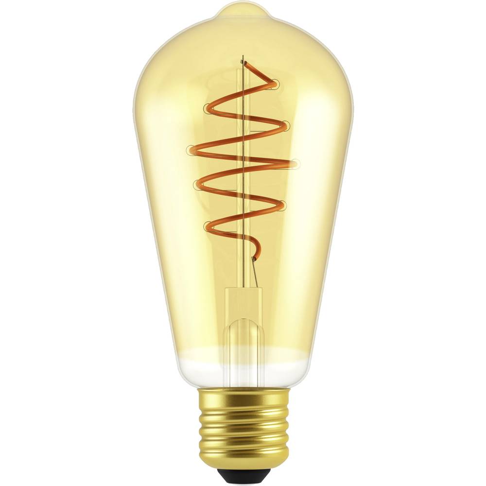 Nordlux 2080062758 LED-lamp Energielabel G (A - G) E27 Ballon 5 W Goud (Ø x l) 64 mm x 109 mm Dimbaar 1 stuk(s)