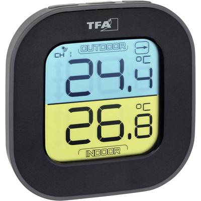 zakdoek Internationale Pa TFA Dostmann FUN Draadloze thermometer Zwart kopen ? Conrad Electronic
