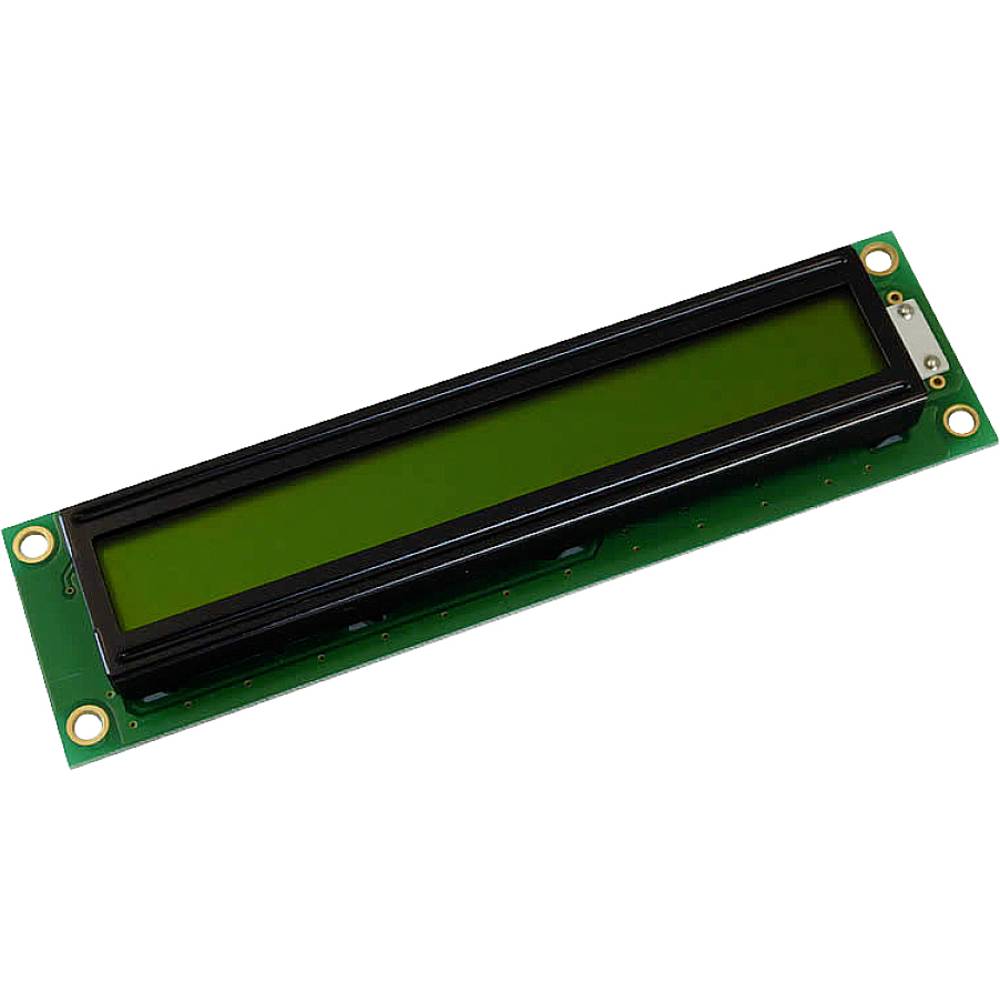 Display Elektronik LC-display Geel-groen (b x h x d) 122 x 33 x 11.1 mm