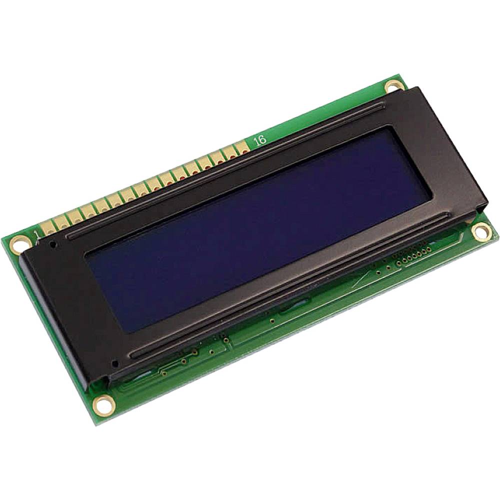 Display Elektronik LC-display Wit 16 x 2 Pixel (b x h x d) 80 x 36 x 7.6 mm