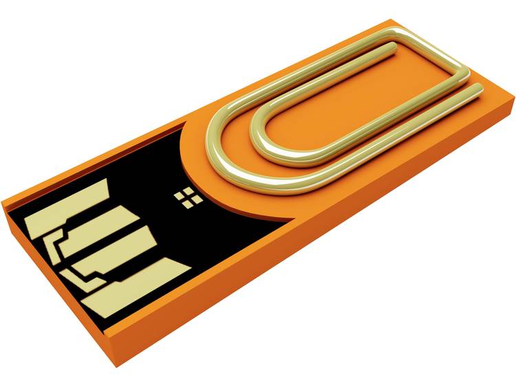 Xlyne Clip-Me USB-stick 8 GB USB 2.0 Oranje AutoID_3168970