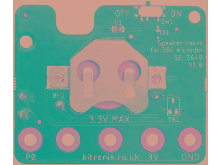 Micro Bit KI-5649 Zoemer-geluidsmodule, actief
