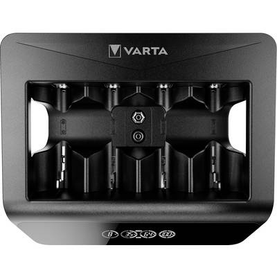 Varta LCD Universal Charger+ Batterijlader NiMH AAA (potlood), AA (penlite), C (baby), D (mono), 9 V (blok)-0
