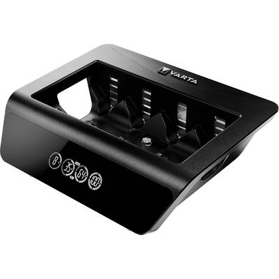Varta LCD Universal Charger+ Batterijlader NiMH AAA (potlood), AA (penlite), C (baby), D (mono), 9 V (blok)-1