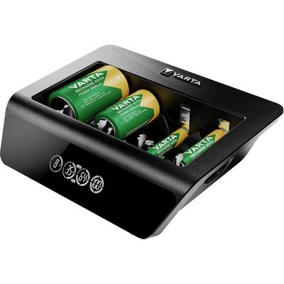 Varta LCD Universal Charger+ Batterijlader NiMH AAA (potlood), AA (penlite), C (baby), D (mono), 9 V (blok)-3