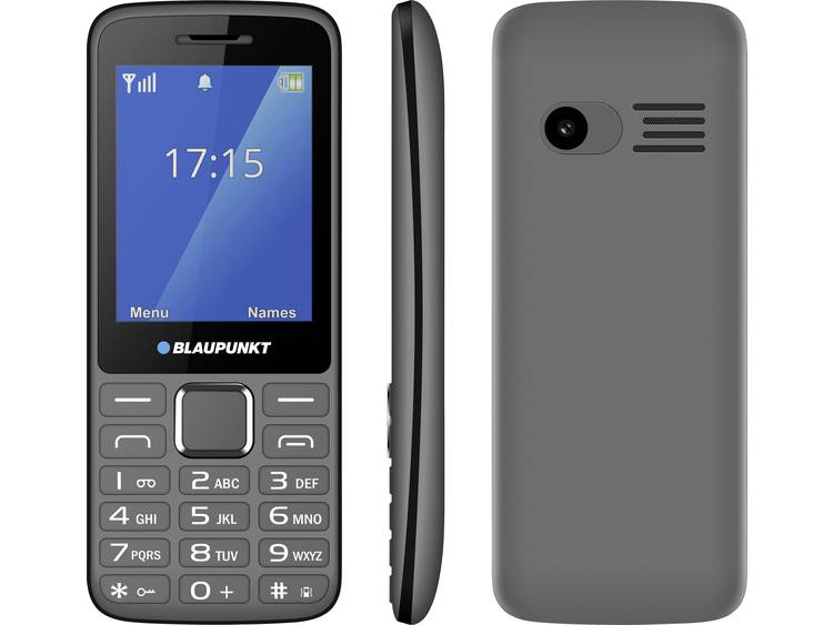 Blaupunkt FM03 Dual-SIM telefoon IJzergrijs