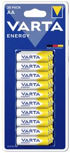 Conrad Varta ENERGY AA Bli 30 AA batterij (penlite) Alkaline 1.5 V 30 stuk(s) aanbieding