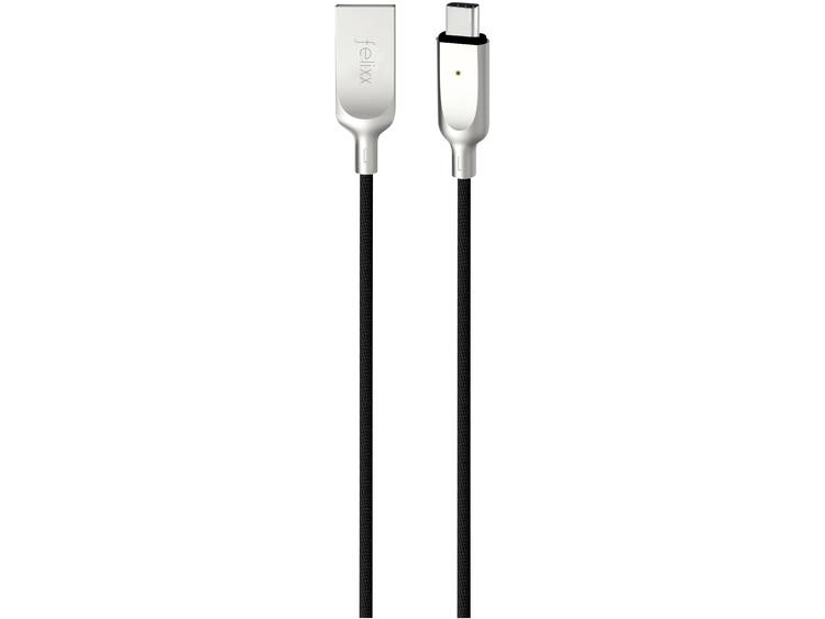 Felixx Premium Mobiele telefoon Kabel [1x USB-stekker 1x USB-C stekker]