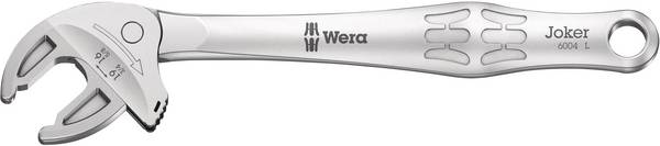 Wera 05020101001 6004 Joker L Zelfaanpassende steeksleutel  Sleutelbreedte (metrisch) 16 - 19 mm Sleutelbreedte (inch) 3/4" - 5/8"