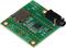 'Groene elektronische printplaat met microcontroller, microSD-kaartsleuf en audio-aansluiting. Gebruikt in elektronische projecten.'