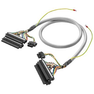 Kabelboom met meerdere gekleurde draden en aansluitingen, geschikt voor het aansluiten van elektrische apparaten of voertuigen.