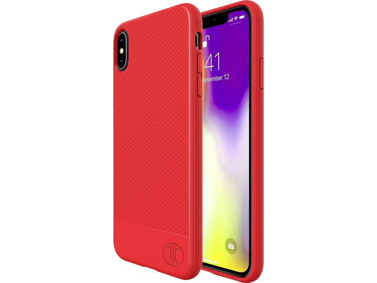 JT Berlin Pankow Soft Backcover Apple iPhone X, iPhone XS Rood