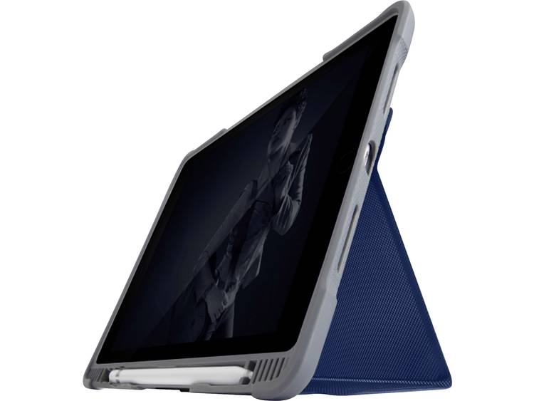 STM Goods iPad Cover-hoes Bookcase Geschikt voor Apple: iPad Air 10.5, iPad Pro 10.5 Blauw (transpar