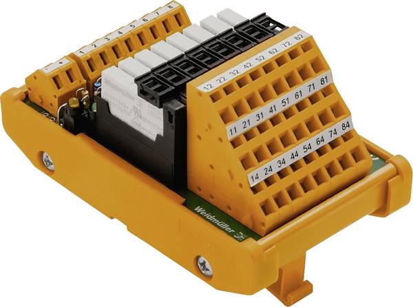 Weidmüller Relaisprintplaat Met display, LED 1 stuk(s) RSMS-8 24V+ 1CO Z 1x wisselcontact 24 V/DC Piece