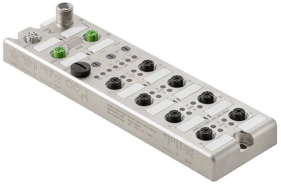 Weidmüller UR67-MP-HP-16DIO-12-60M 2512840000 Actieve sensor/actorbox M12-verdeler met metalen schroefdraad 1 stuk(s) Piece