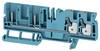 Weidmüller 2540100000 Doorgangsserieklem 6.1 mm Push-In-klem, Steekaansluiting Blauw 50 stuk(s)