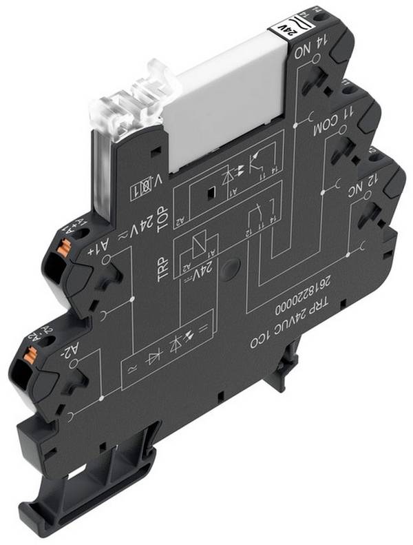 Weidmüller TRP 120VUC 1CO AU Koppelrelais 120 V DC/AC 6 A 1x wisselcontact 10 stuk(s)