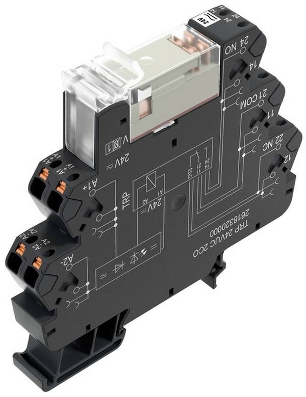 Weidmüller TRP 60VUC 2CO Koppelrelais 60 V DC/AC 8 A 2x wisselcontact 10 stuk(s)