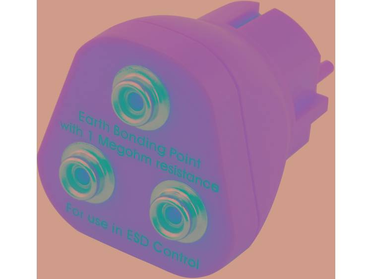 Quadrios ESD-aardingsstekker Drukknop 10 mm