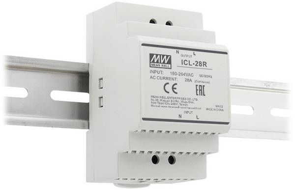 MEAN WELL ICL-28R Inschakelstroombegrenzer serie: ICL-28R/L voor inductieve en capacitieve belastingen Grijs, Groen