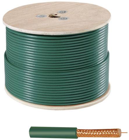 Video Kabel 250.00 m Grön ABUS TV8600