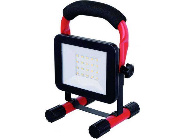 MEGA Light 75846 Accu handschijnwerper Worklight 10W Zwart-rood LED 2.5 h
