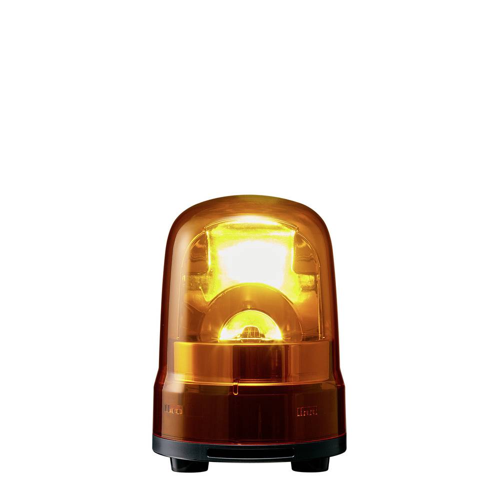 Patlite Signaallamp SKH-M1TB-Y SKH-M1TB-Y Geel Geel Zwaailicht 12 V/DC, 24 V/DC 88 dB