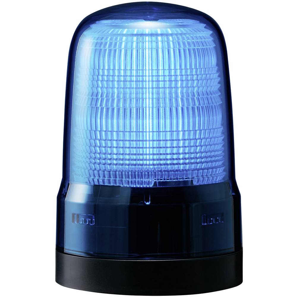 Patlite Signaallamp SL08-M1KTN-B SL08-M1KTN-B Blauw Blauw Flitslicht 12 V/DC, 24 V/DC