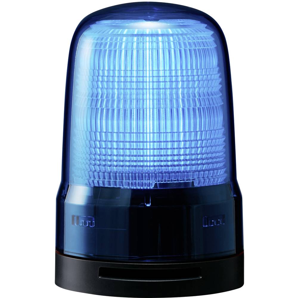 Patlite Signaallamp SL08-M1KTB-B SL08-M1KTB-B Blauw Blauw Flitslicht 12 V/DC, 24 V/DC 86 dB