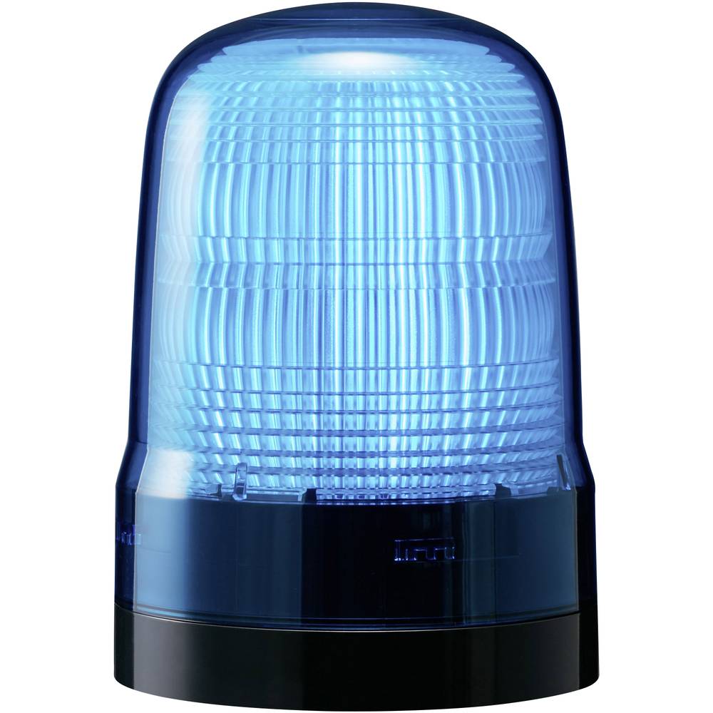 Patlite Signaallamp SL10-M1KTN-B SL10-M1KTN-B Blauw Blauw Knipperlicht 12 V/DC, 24 V/DC