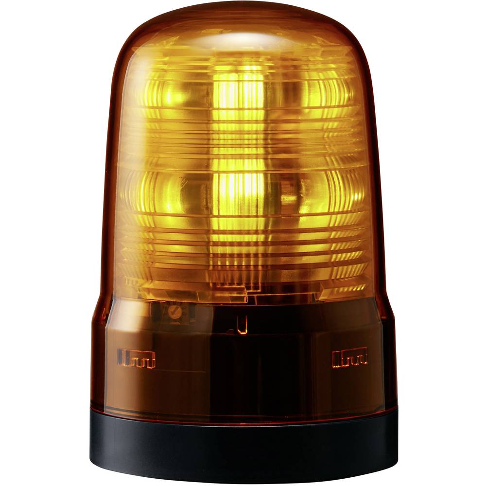 Patlite Signaallamp SF08-M2KTN-Y SF08-M2KTN-Y Geel Geel Zwaailicht 100 V/AC, 240 V/AC